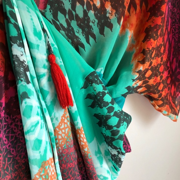 Bohemian Cover Up Dress Size XS - Large - Picture 4 of 5